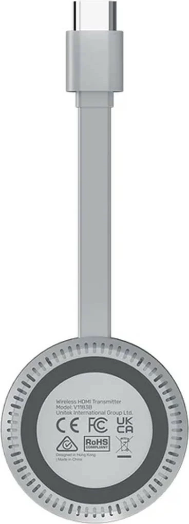 Nadaç HDMI pa tela Unitek, 4K, e bardhë