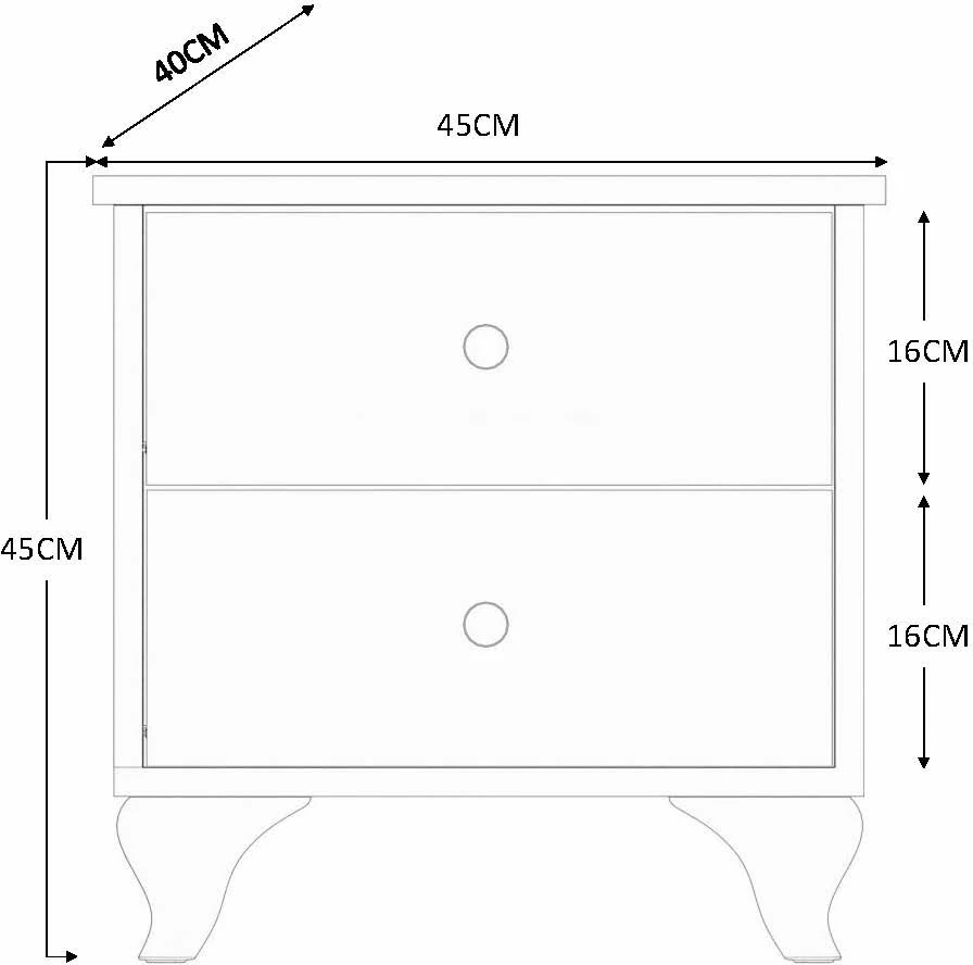 Set dhome për të rinj Skye Decor, ngjyrë e bardhë mat, RB-015