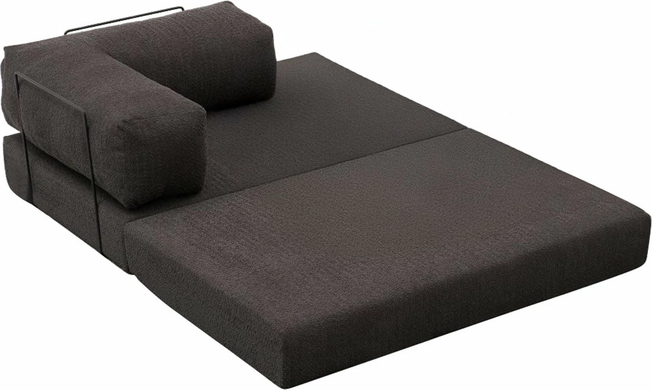 Divan dy ulës Comfort, ngjyrë antracit, Atelier del Sofa