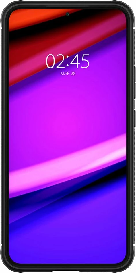 Mbështjellës Spigen Rugged Armor për Samsung Galaxy S22, i zi