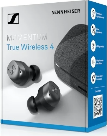 Kufje Sennheiser Momentum True Wireless 4, In-ear, Black
