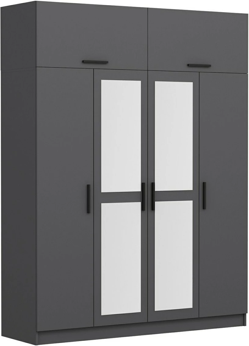 Dollap Skye Decor, ngjyrë antracit, 5274