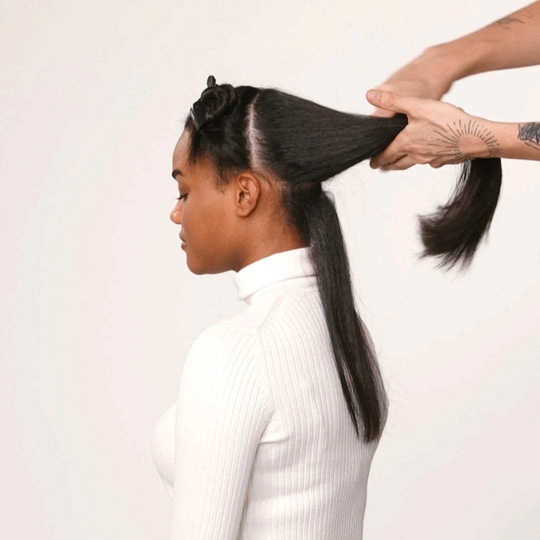 Hekur për drejtuar flokët BaBylissPRO ELIPSIS3000, Ngrohës, i Zi, 55 W