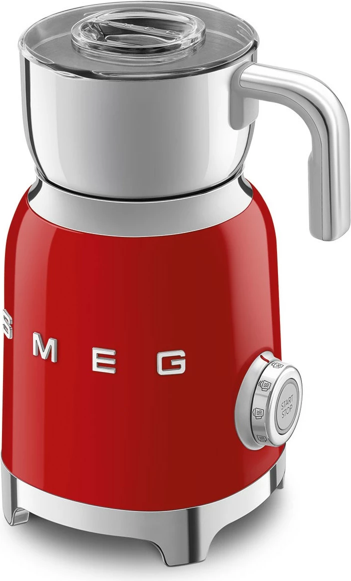 Makineri shkumë qumështi SMEG MFF11RDEU, 500W, inox, e kuqe