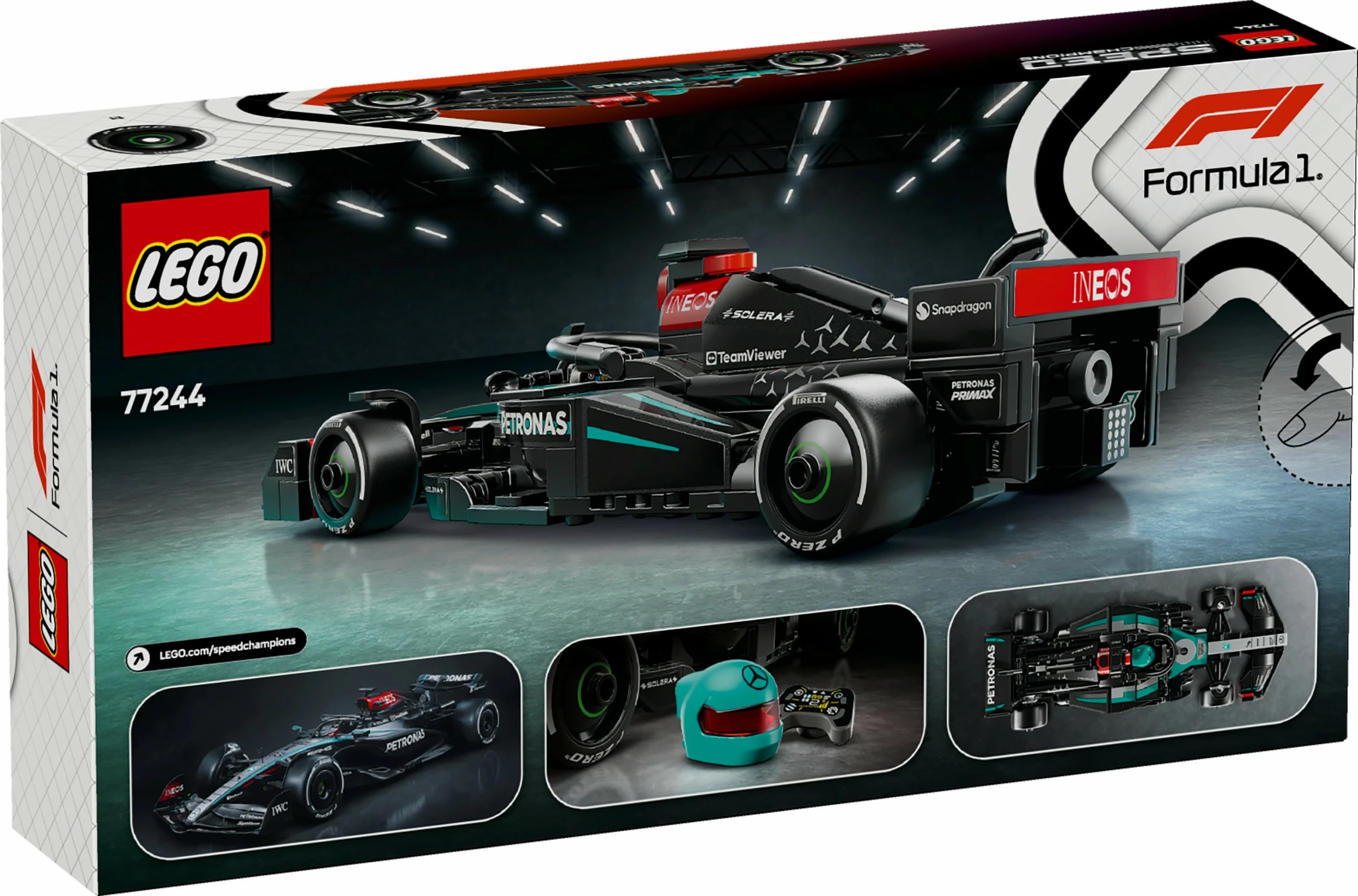 Set ndërtimi LEGO Mercedes-AMG F1 W15, 267 pjesë, shumëngjyrësh