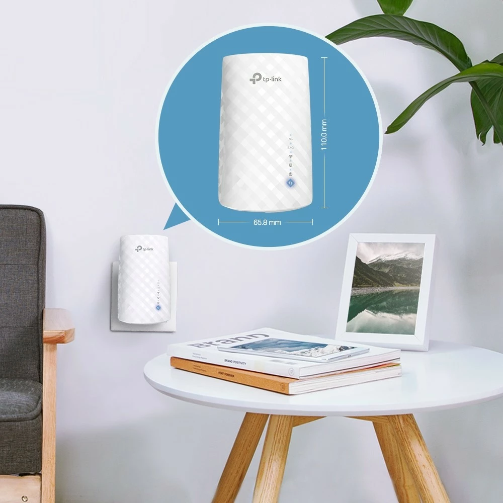 Repeater rrjeti TP-Link RE190, 433 Mbit/s, i bardhë