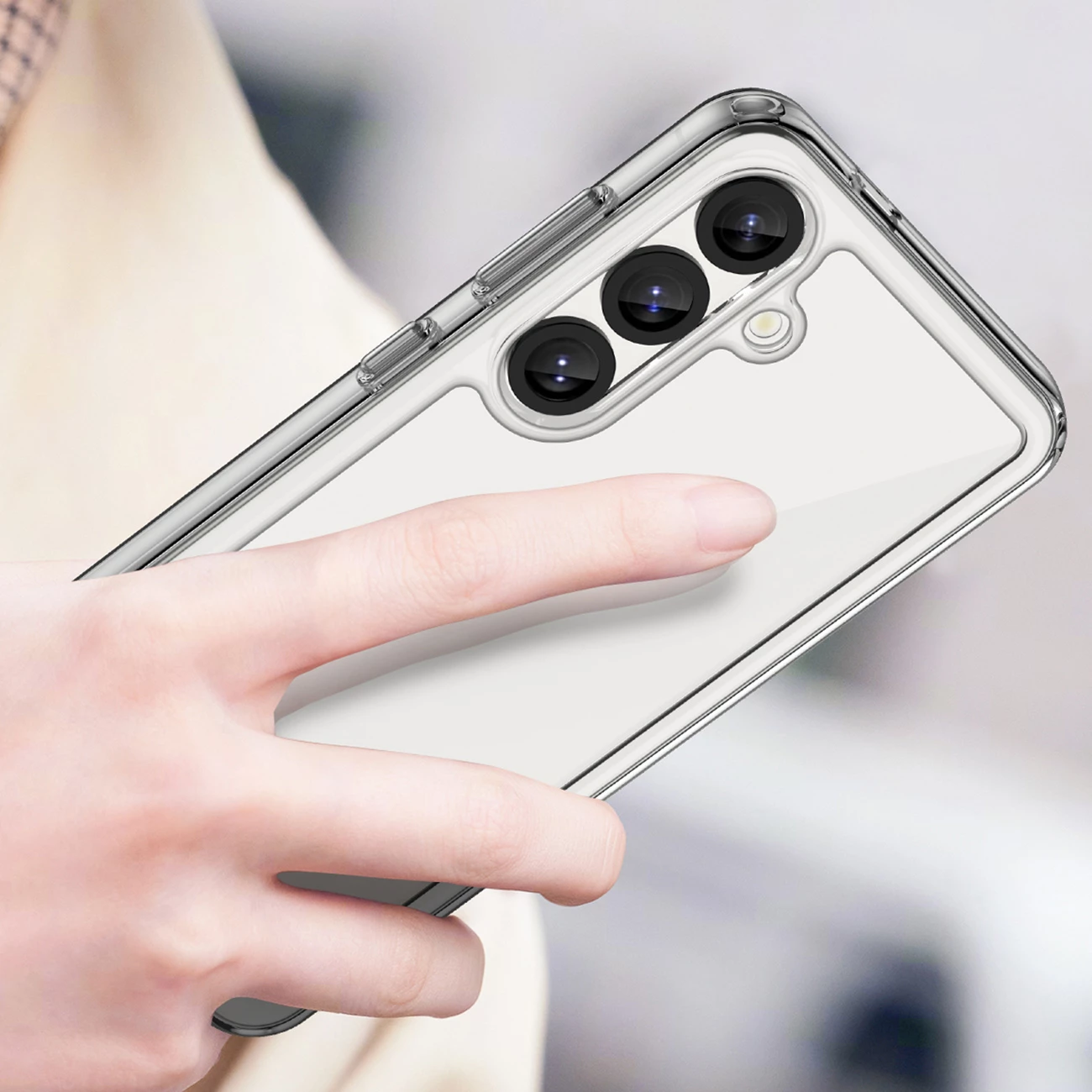 Mbështjellës Hurtel Outer Space Case për Xiaomi 14T Pro, Transparent