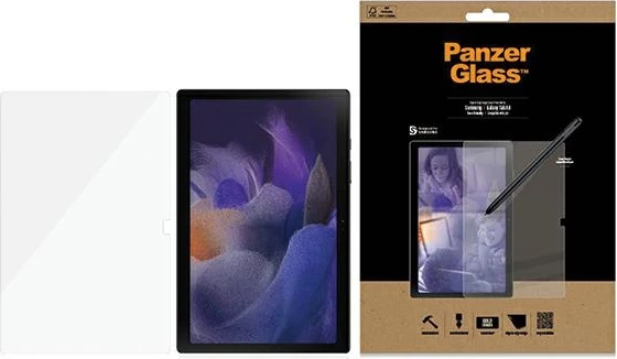 Xham i temperuar PanzerGlass për Samsung Galaxy Tab A8, Edge-to-Edge, Transparent