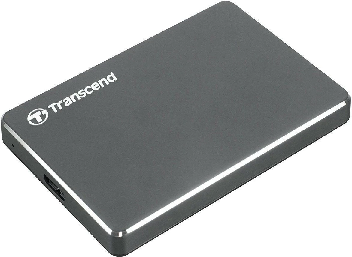 Hard disk i jashtëm Transcend StoreJet 25C3N 1TB, USB 3.1, Iron Grey