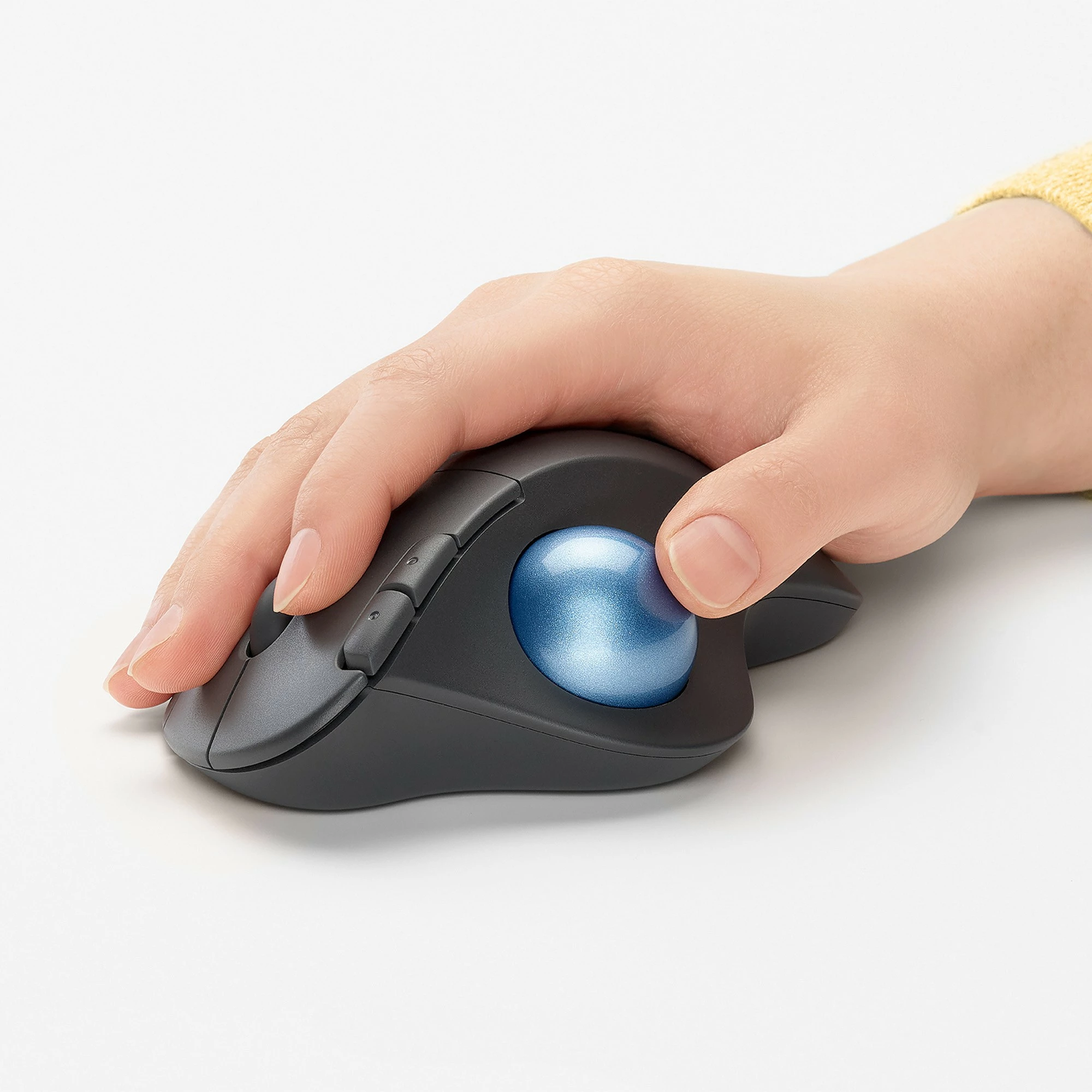 Maus Logitech ERGO M575 Wireless Trackball, 2000 DPI, Grafit