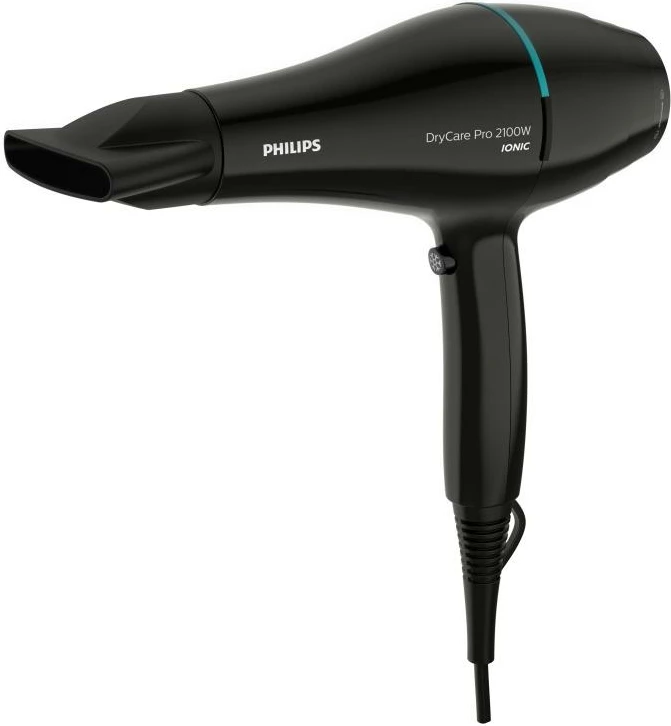 Tharëse flokësh, Philips, BHD272/00 DryCare Pro, 2100W motor AC me jonizim, ThermoProtect, e zezë