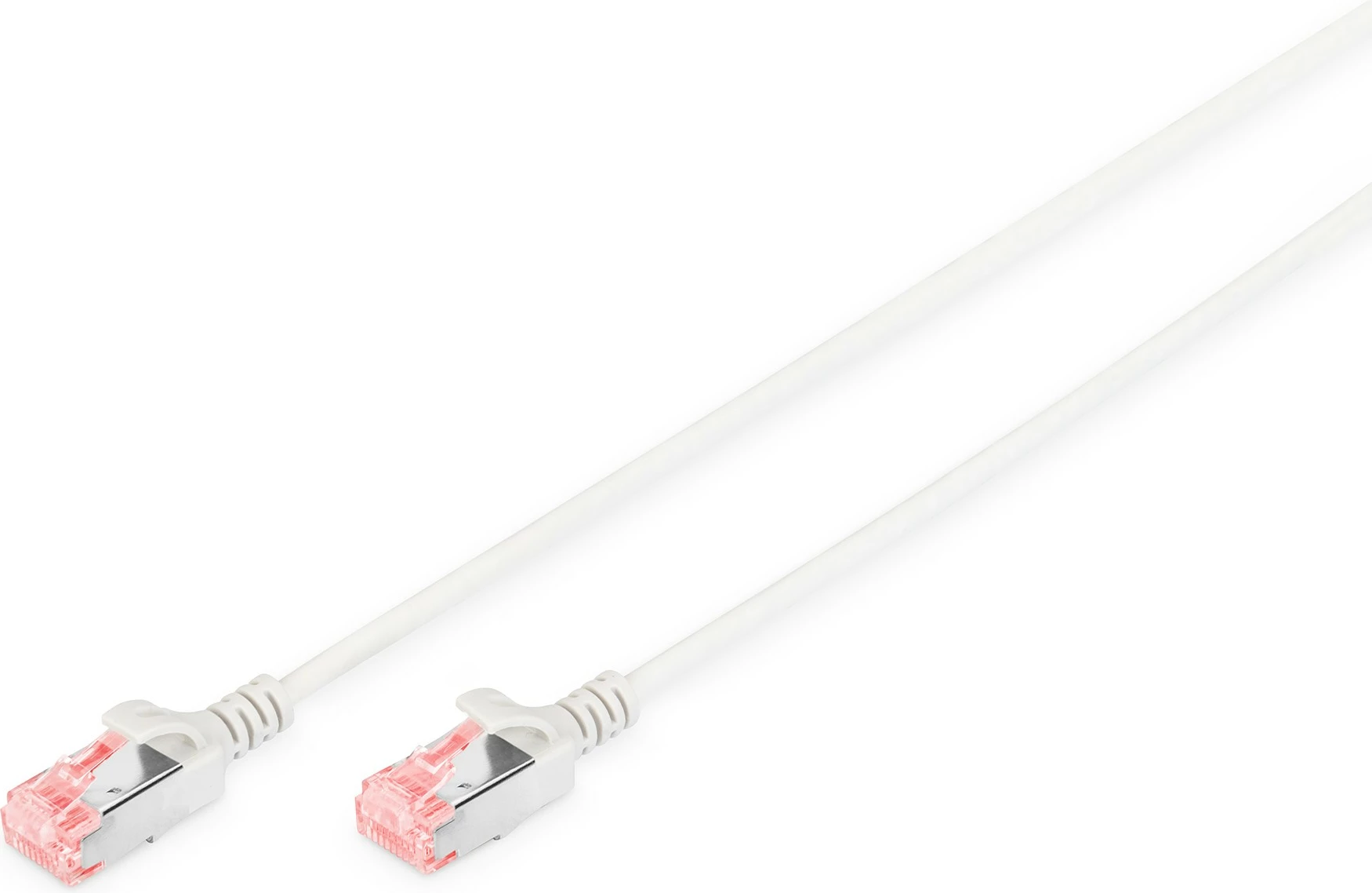 Kabllo rrjeti Digitus Cat6 U/FTP Slim 2m, RJ-45, gri