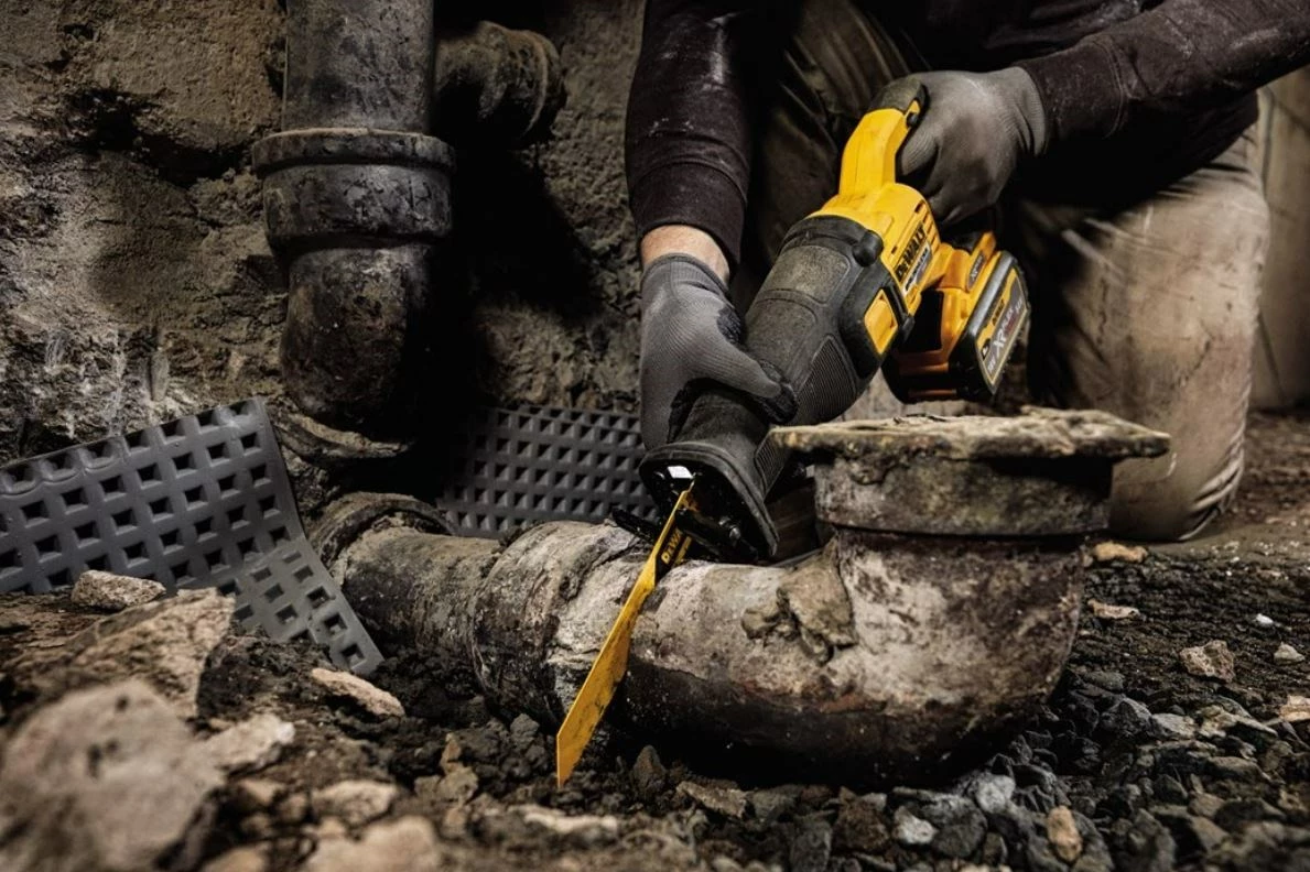 Sharrë reciproke DeWalt DCS389NT, FlexVolt 54V, TSTAK, Zezë, Verdhë