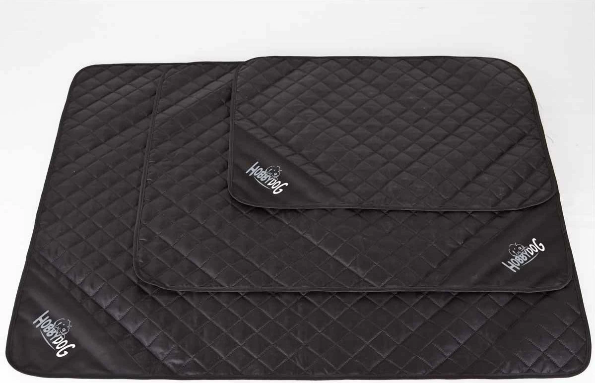 Dyshek për qen Hobbydog Mata Slim L 70x90 cm, i zi