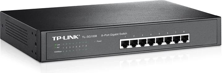 Switch TP-Link TL-SG1008, 8x porte LAN, i zi 