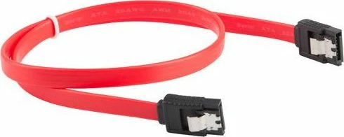 Kabllo SATA Lanberg CA-SASA-14CC-0050-R 0.5 m SATA II 3 Gb/s e kuqe