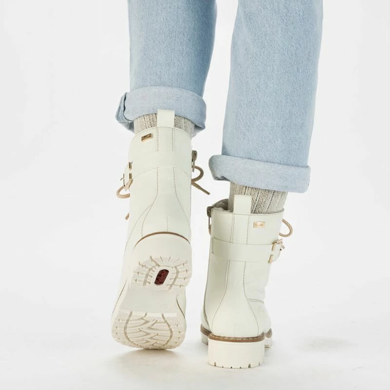 Këpucë femra Rieker, të bardha