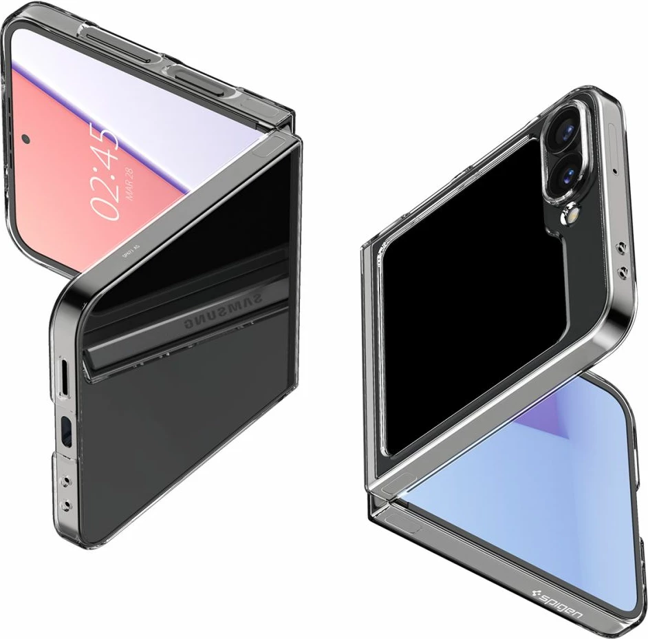 Mbështjellës Spigen AirSkin për Samsung Galaxy Z Flip 6, Transparent