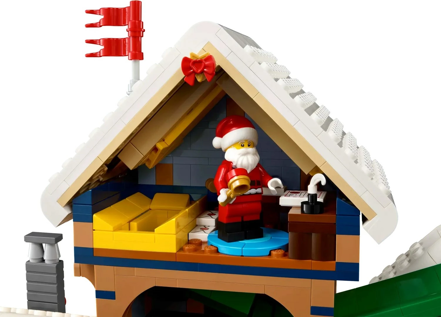 Set LEGO ICONS 10339 Santa's Post Office, 5 minifigura