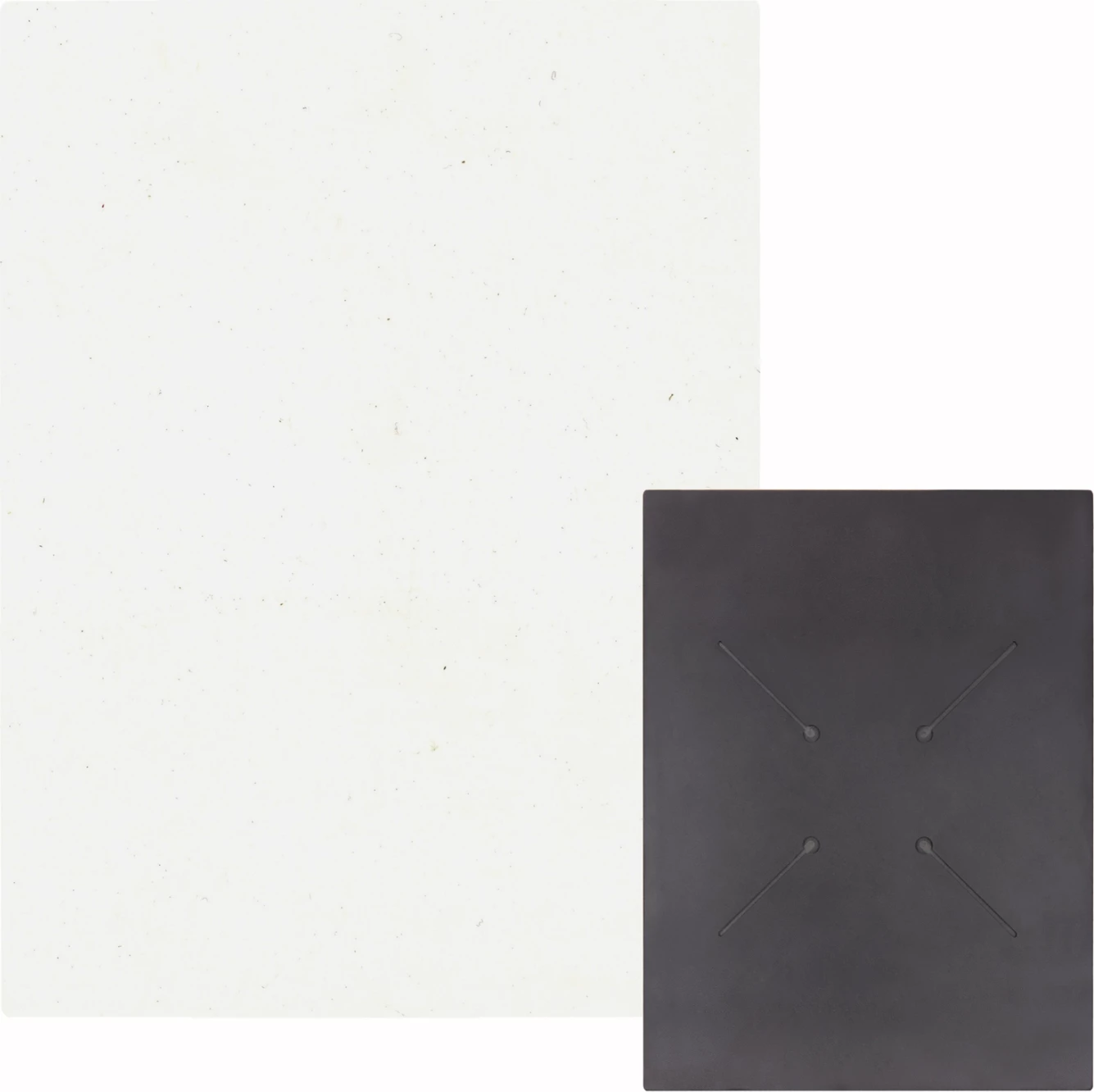 Sipërfaqe tavoline drejtkëndëshe, ngjyrë e bardhë, HPL FH6350.22, 60x80cm