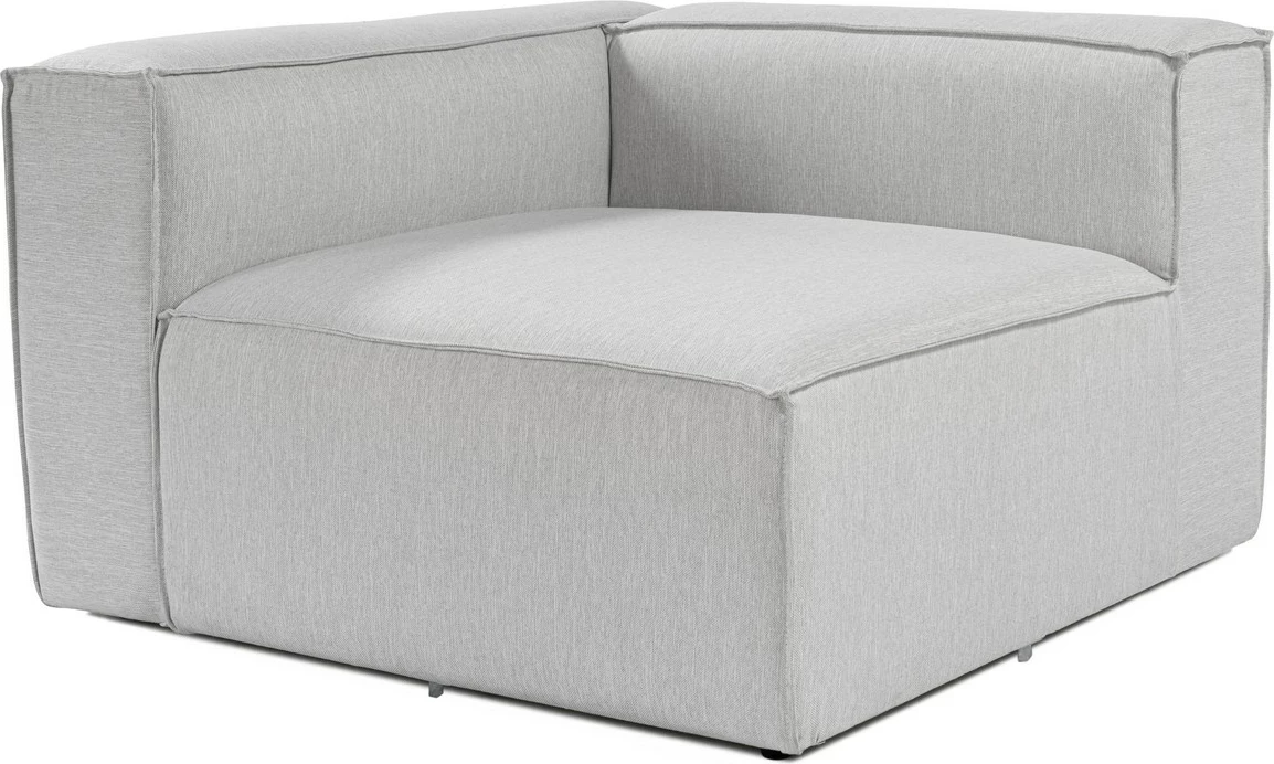 Karrige një vendëshe Atelier del Sofa, Fora L1, ngjyrë gri e çelët