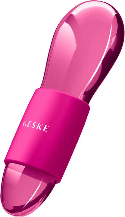 Masazhator sysh Geske Duo Cool & Warm 7in1, magenta