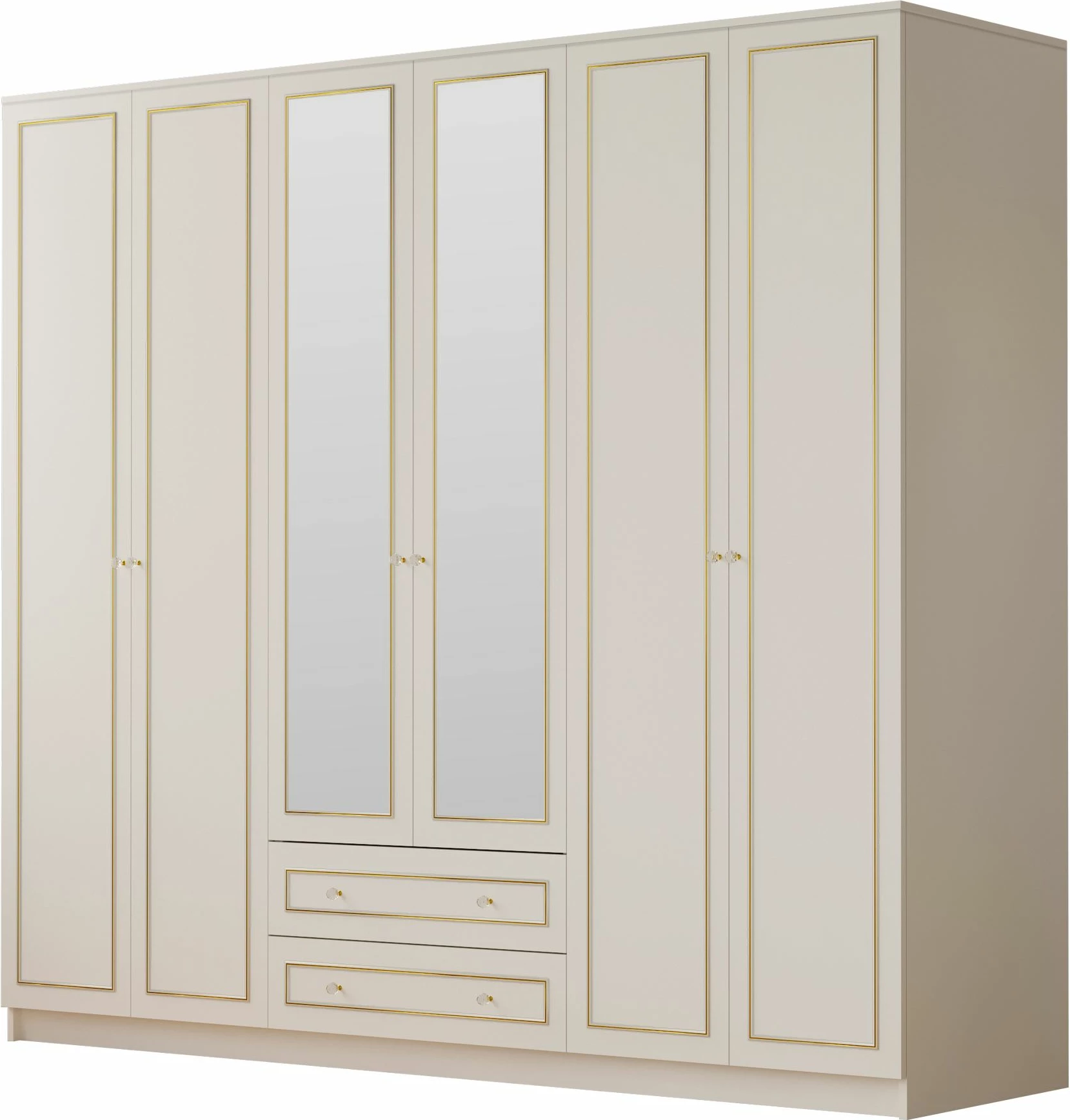 Dollap Skye Decor, Rb-085-02, ngjyrë e bardhë mat