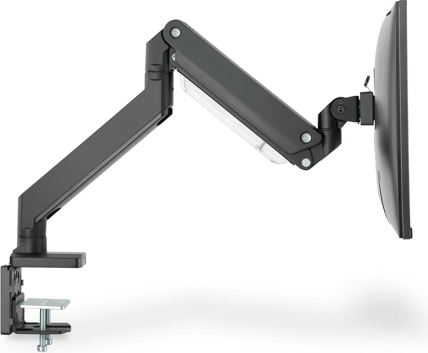 Mbajtës monitori Digitus Universal, Gas Spring dhe Clamp Mount, 15" deri në 35"