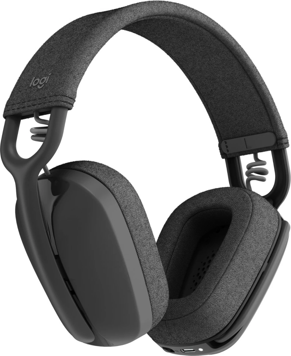 Kufje Logitech Zone Vibe Wireless, Bluetooth, USB-C, grafit