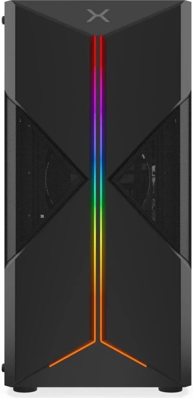 Kasë kompjuterike Krux Astral, e zezë 