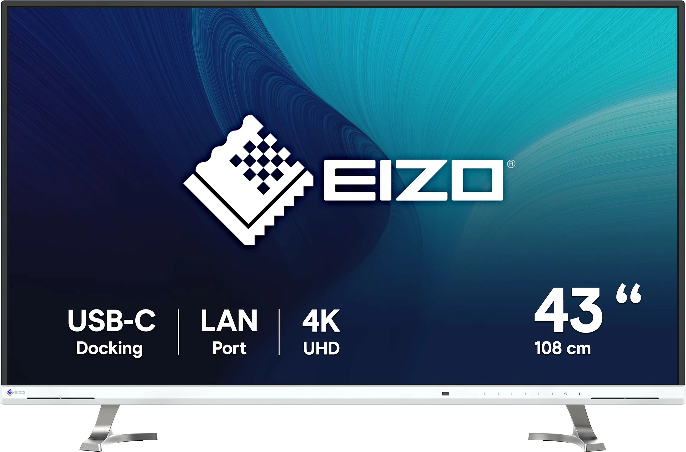 Monitor Eizo FlexScan EV4340X, 42.5 inch, 4K Ultra HD, LED, Bardhë
