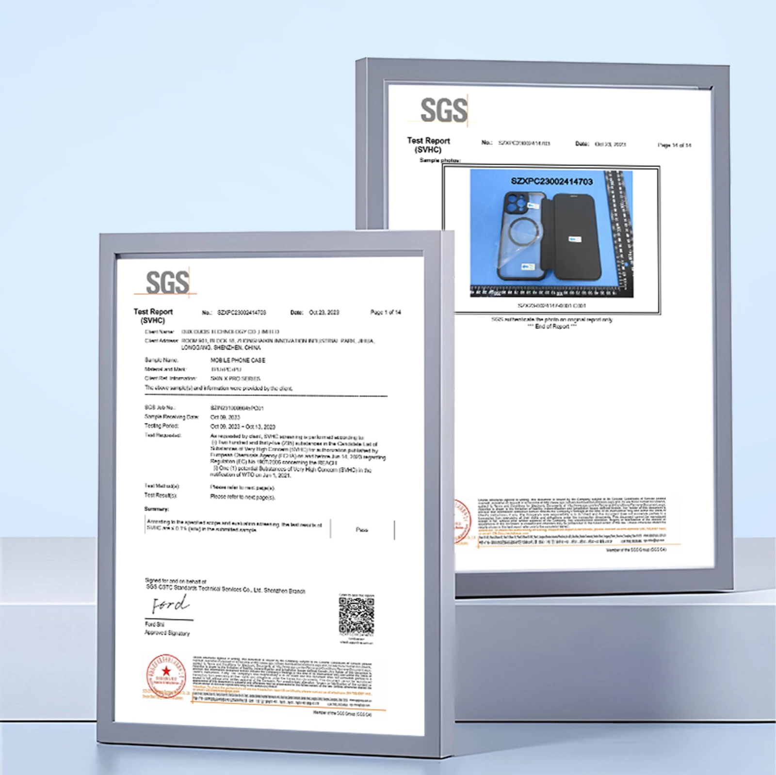 Mbështjellës, Dux Ducis, Skin X Pro iPhone 17 Pro, me portofol, kompatibil MagSafe, me bllokim RFID, blu