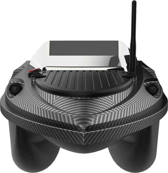 Varkë shpërndarëse karremi me GPS dhe sonar, Flytec V080-Finder, bateri 20000 mAh, rreze 800 m, set, e zezë