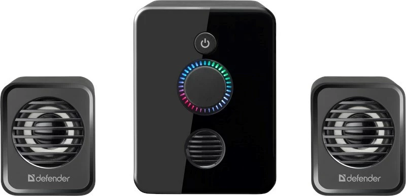 Bokse Defender V12, 11W, USB, Të zeza