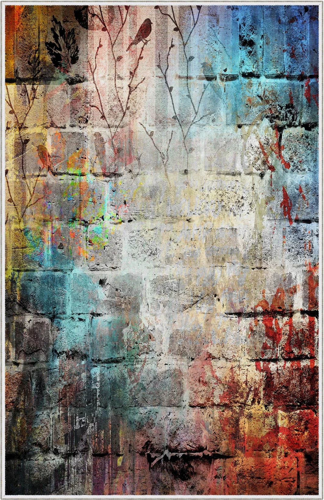 Qilim korridori, shumëngjyrësh, Conceptum Hypnose, Hmnt102, 80x150cm