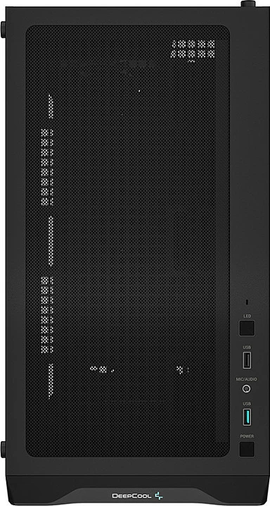 Kasë Deepcool CC360 ARGB, Mini Tower, xham i temperuar, e zezë