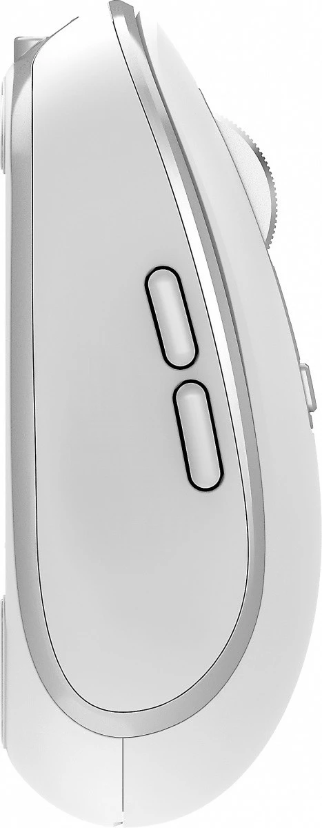 Maus wireless YENKEE NOBLE YMS 2085WH, 5 butona, Bluetooth + WiFi, Bardhë/Gri