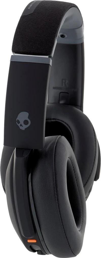 Kufje Skullcandy Crusher Evo, me dhe pa tela, për biseda/muzikë, USB Type-C, Bluetooth, ngjyrë e zezë