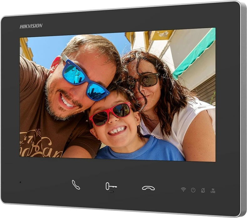 Monitor interkom Hikvision DS-KH7300EY-WTE2(B), 7", Wi-Fi, i zi