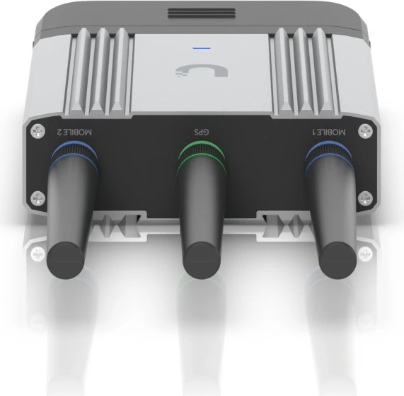 Router Ubiquiti UniFi Mobiler Router Industrial Cat 4 WiFi GPS PoE UMR-Industrial, Ngjyrë e zezë dhe gri