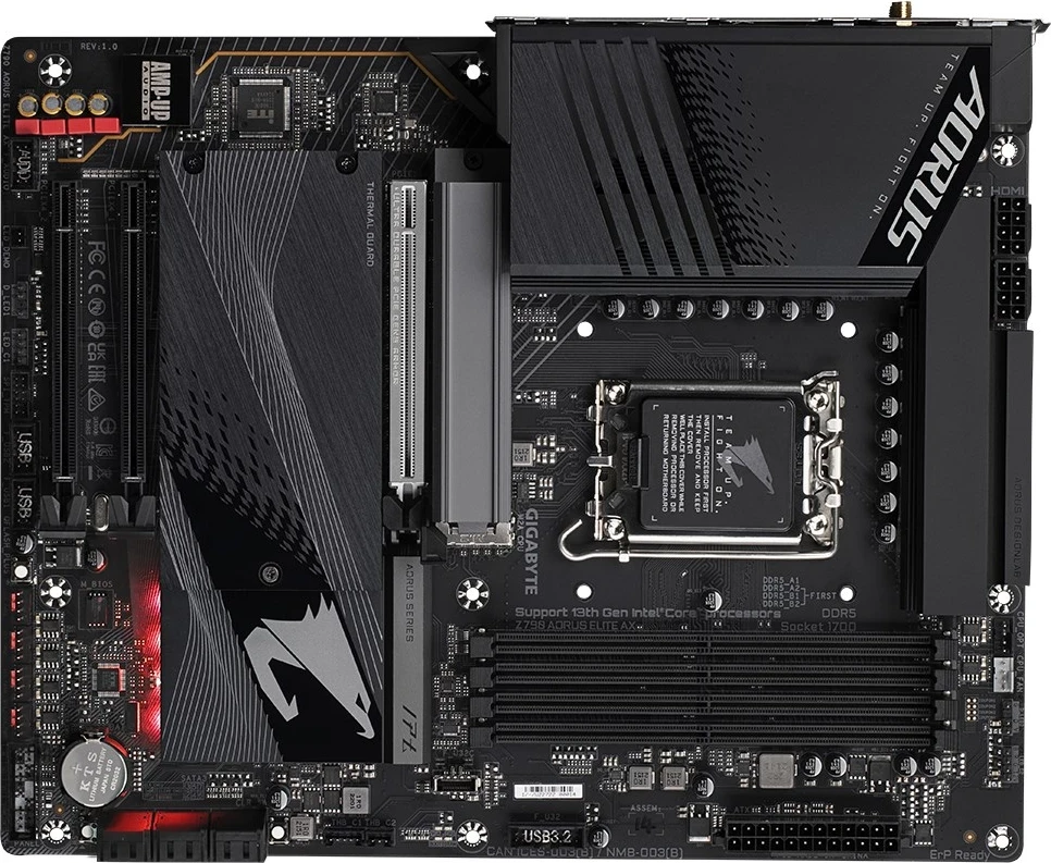Pllakë amë Gigabyte Z790 AORUS ELITE AX, LGA 1700 ATX, Intel Z790
