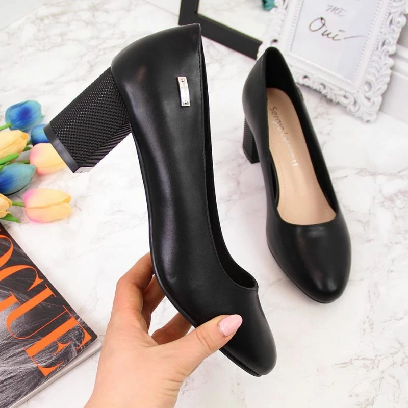 Këpucë Sergio Leone femra, të zeza