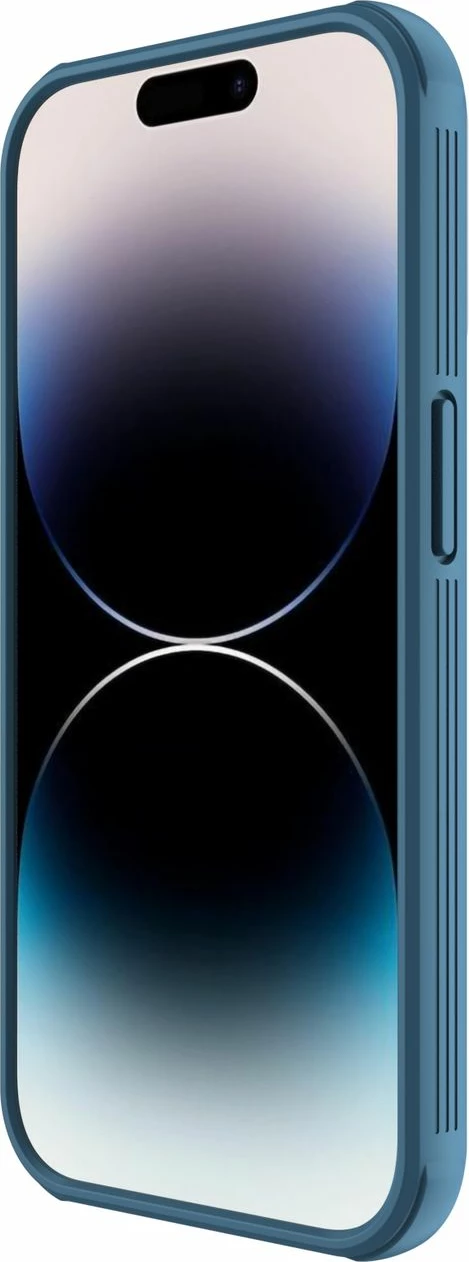 Mbështjellës Nillkin CamShield Pro për iPhone 14 Pro Max, me kapak kamere, Kaltër