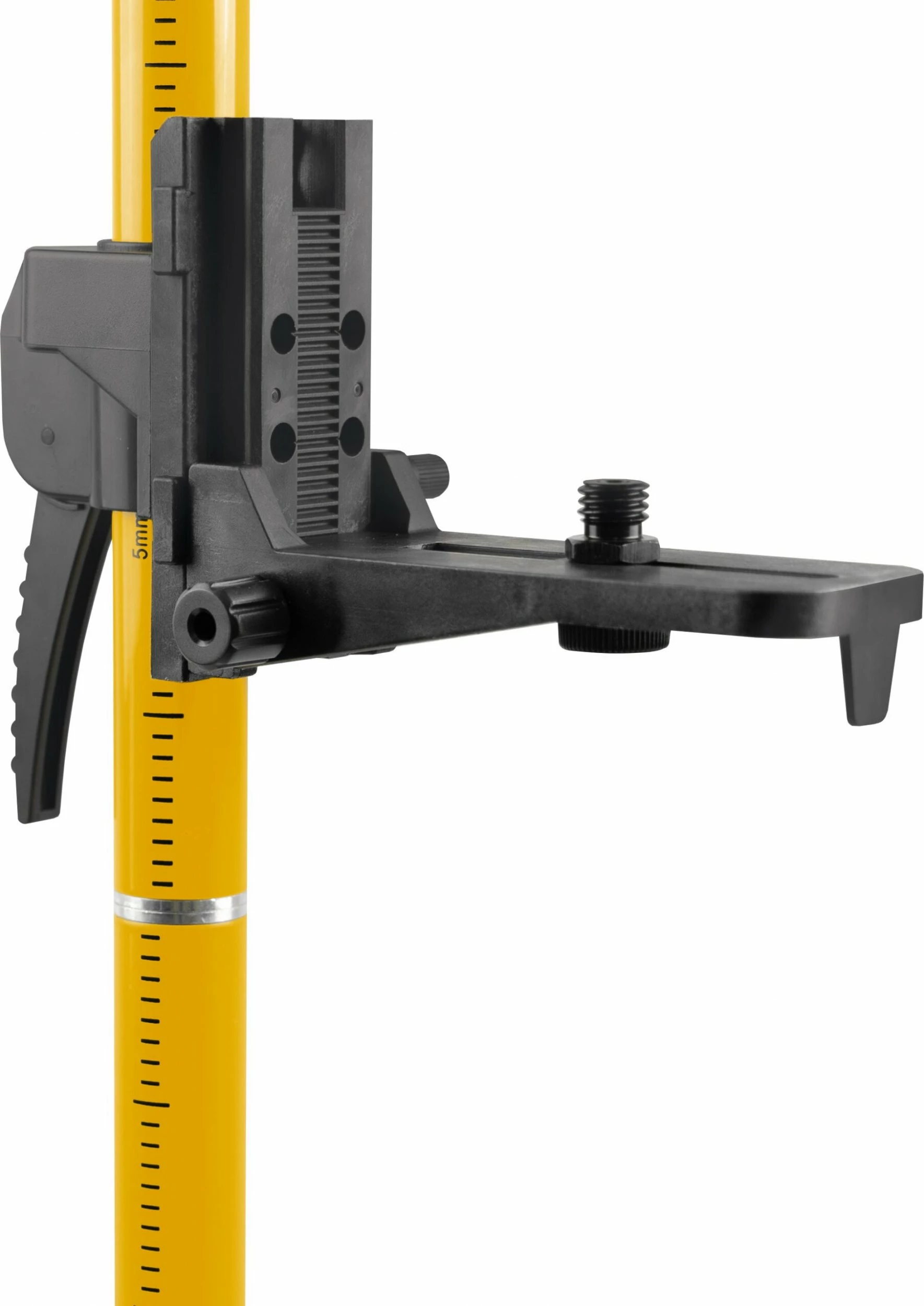 Shtyllë teleskopike për laser ndërtimi Smart SM-06-04004, 3.3m, fije 1/4" & 5/8", e verdhë, me çantë