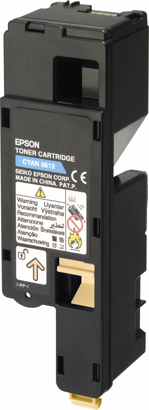 Toner Epson C13S050613 për AcuLaser C1700/C1750/CX17, Cyan, 1-pack