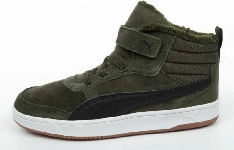 Atlete të larta për fëmijë Puma, ngjyrë jeshile