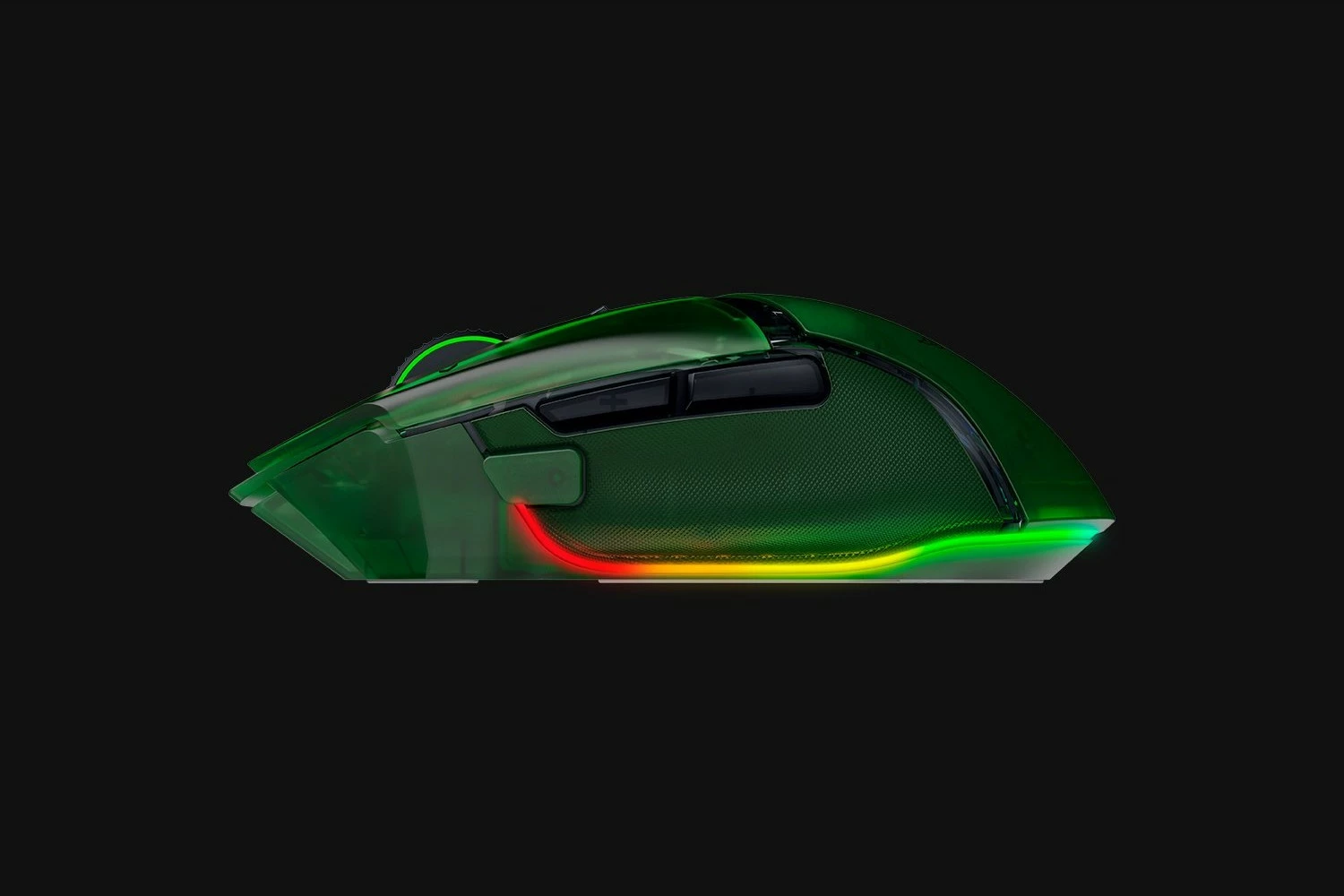 Maus Razer Basilisk V3 Pro 35K Phantom Green