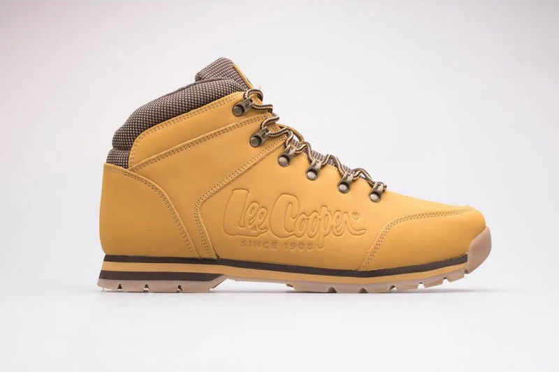 Këpucë për meshkuj Lee Cooper, të verdha