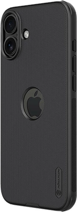 Mbështjellës Nillkin Super Frosted Shield Pro për iPhone 16 Plus, i zi