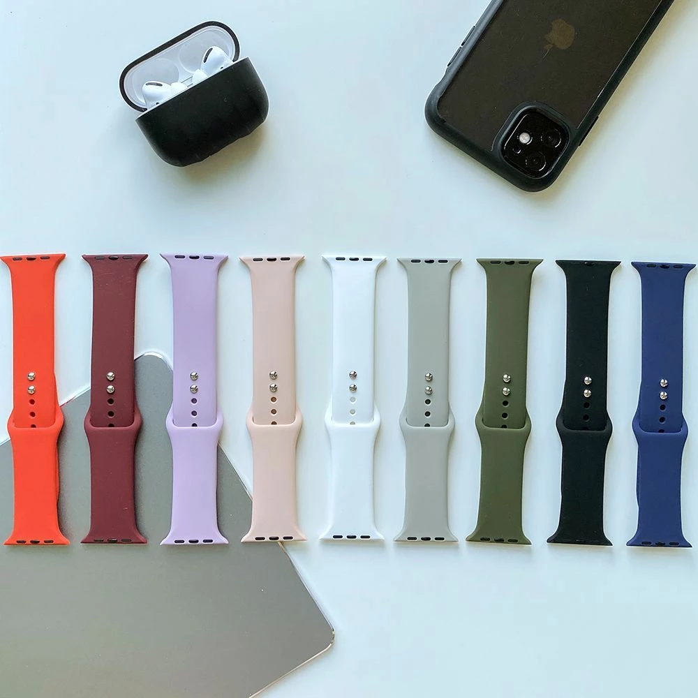 Rrip për Apple Watch Tech-Protect IconBand, TPU, Verdhë, 42/44/45/49 mm